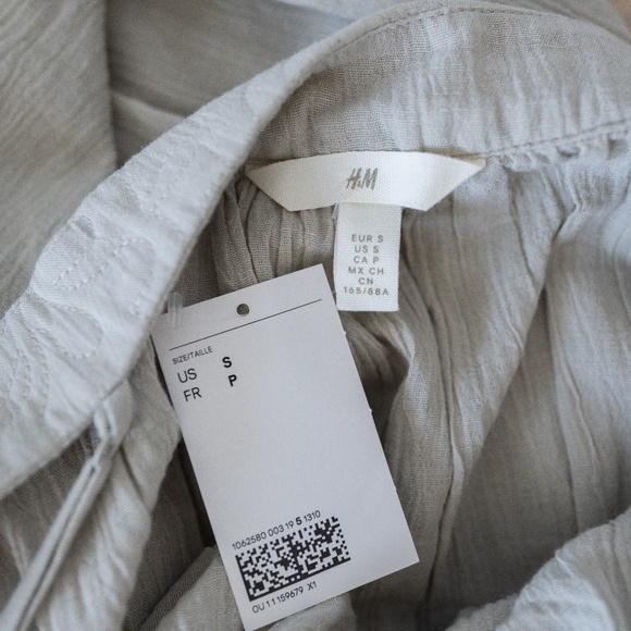 NWT H&M Light Green Midi Dress - Small - Picture 5 of 5